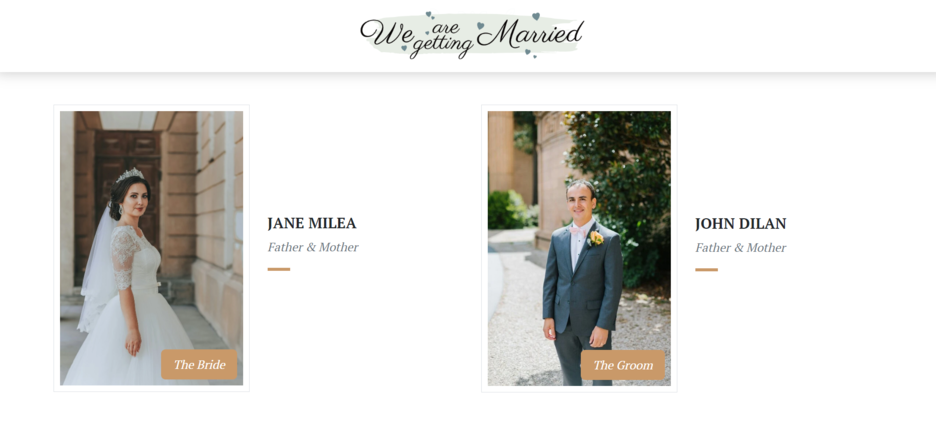 Template Wedding Invitation